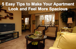 5 Easy Tips to Make Your Apartment Look and Feel Even More Spacious