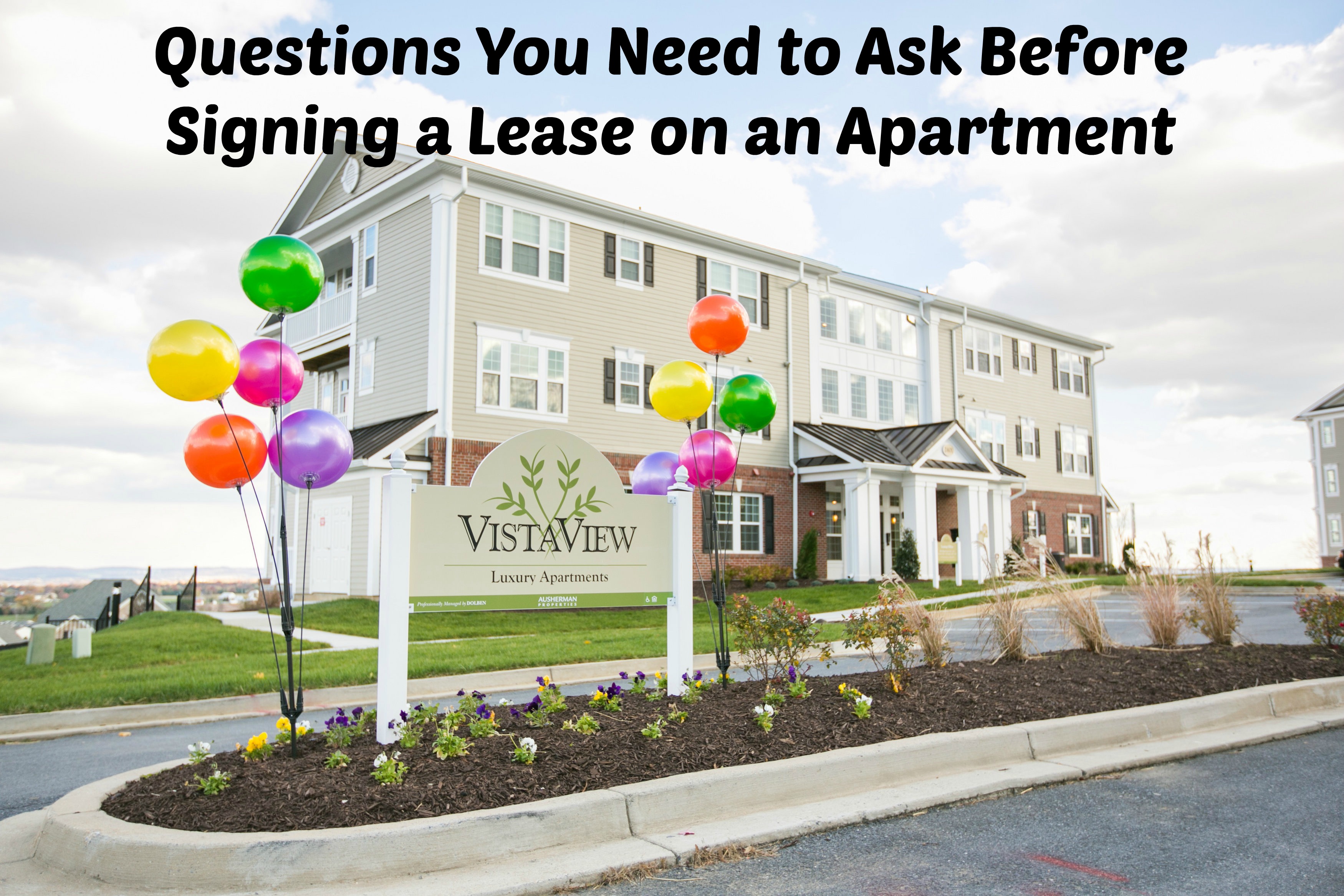 Questions You Need To Ask Before Signing A Lease On An