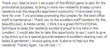 Apartments_for_rent_baltimore_Hirschfeld_Homes_FB_BINGO_nice_comment_04_24_2014