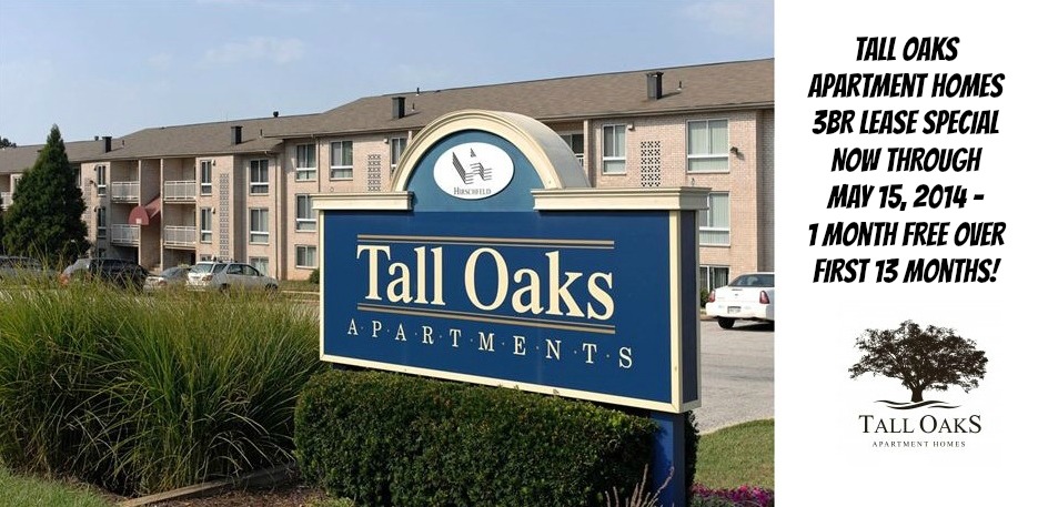 Laurel-MD-Tall-Oaks-Apartment-Homes-3BR-Lease-Specials-May2014-May15,2014