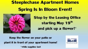 Apartments_cockeysville_MD_steeplechase_spring_flowers_in_full_bloom_residents_event_may_2014