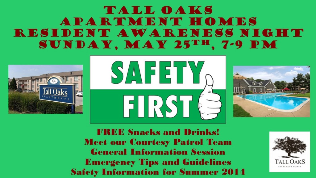 Laurel-MD-Apartments-Tall-Oaks-Resident-Awareness-Night-Emergency-Information-Safety-Tips-Summer-2014