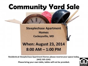 Community_yard_sale_Cockeysville,MD