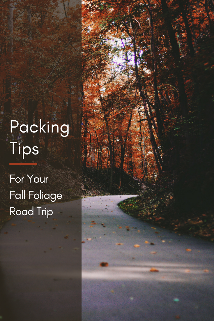 packing tips for your fall foliage road trip