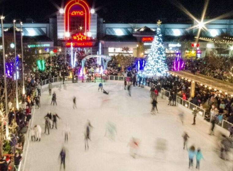 skating at the avenue at white marsh