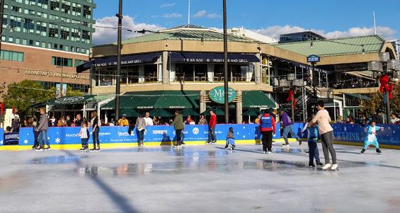 pandora ice skating rink