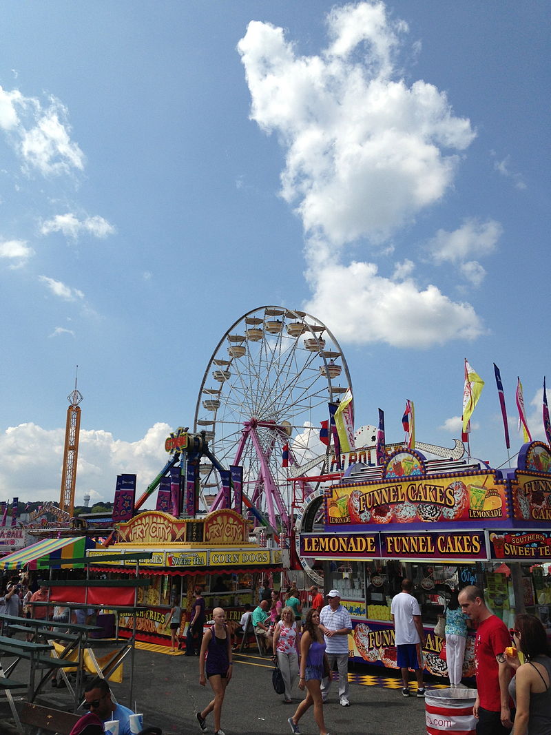 maryland state fair vendors and rides