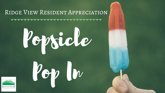 Ridge View Popsicle Pop In