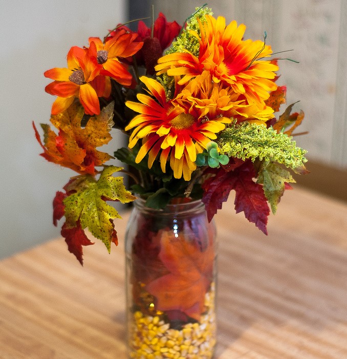 fall centerpiece