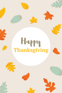 happy thanksgiving