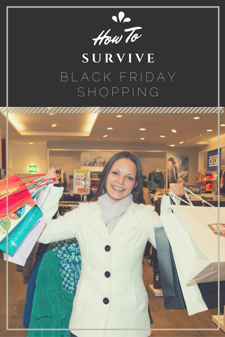 how to survive black friday shopping