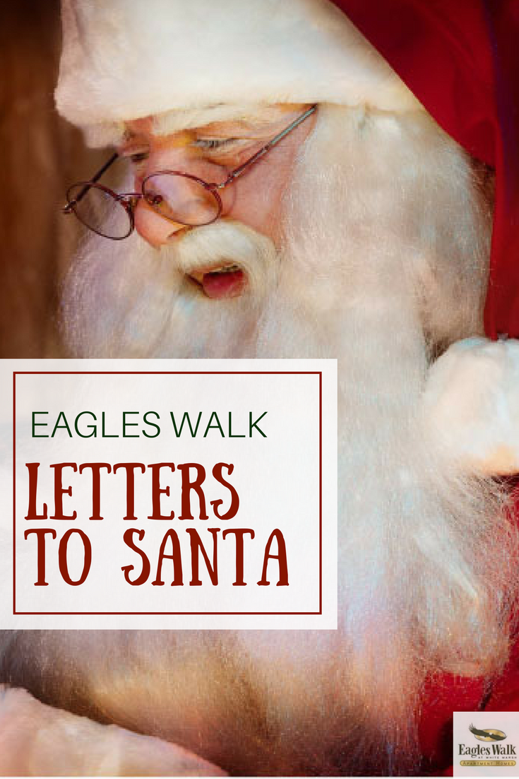 eagles walk letters to santa claus