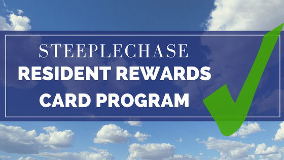 Steeplechase Resident Reward Card Program