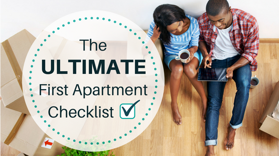 the ultimate first apartment checklist