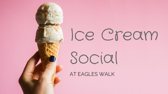 ice cream social at eagles walk