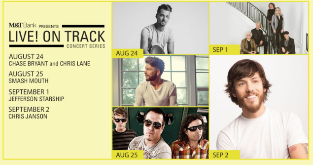 2018 Live on Track Concert Series by M&T Bank Maryland State Fair