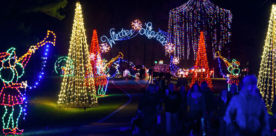 Winter Lights at Seneca Creek State Park