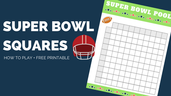 super bowl squares how to play plus free printable