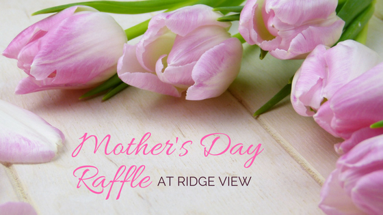 mother's day raffle at ridge view