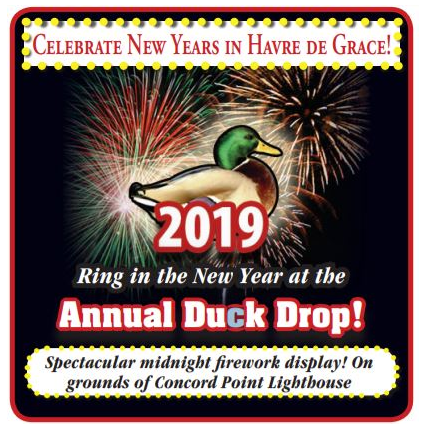 celebrate new years in havre de grace 2019 ring in the new year at the annual duck drop