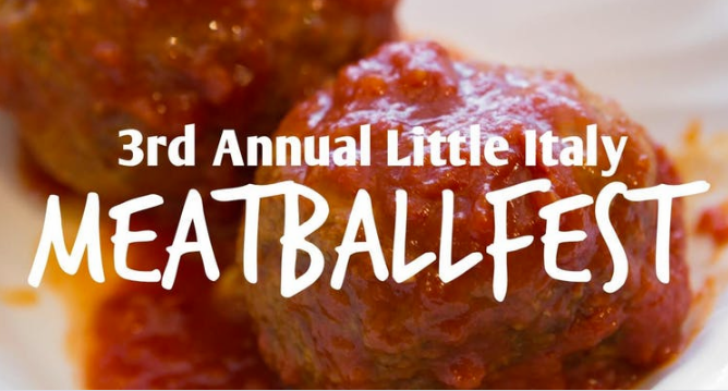 third annual little Italy meatball fest